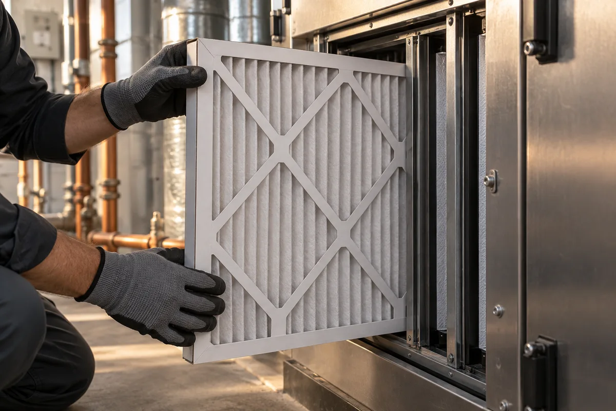 Filter replacement visit